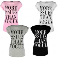 more issues than vogue shirt